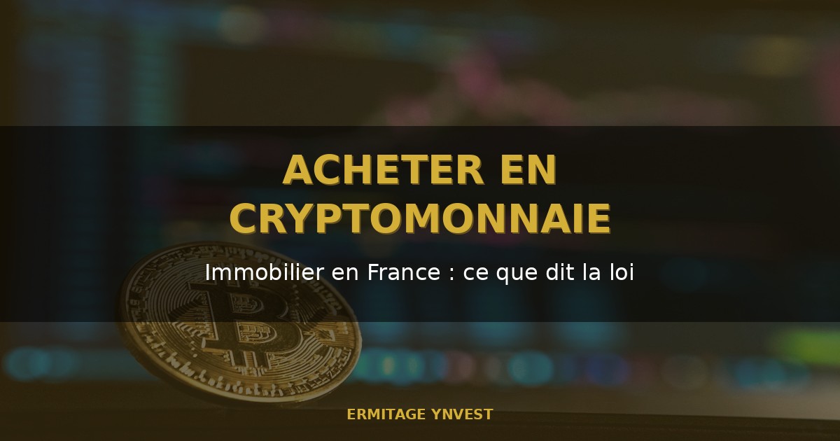 Acheter en cryptomonnaies